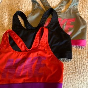 Bundle: Nike Razor Back Sports Bras